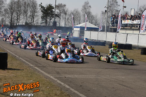 Start 125cc schakelklasse KZ